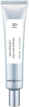 Thank You Farmer Sun Project Light Sun Essence SPF50+ PA+++ - Lightweight Sun Protection, 40ml