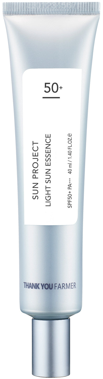 Thank You Farmer Sun Project Light Sun Essence SPF50+ PA+++ - Lightweight Sun Protection, 40ml
