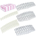 570Pcs Nail Tips Set - Press On False Nails in Coffin, Ballerina, Stiletto & French Styles