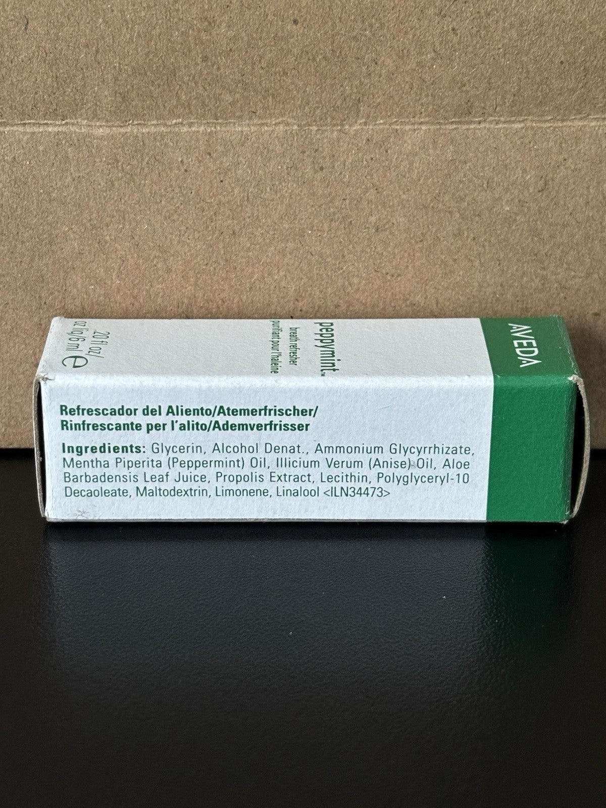 Breath Freshener Mint Drops - Peppermint & Plant Essences, 0.2 oz