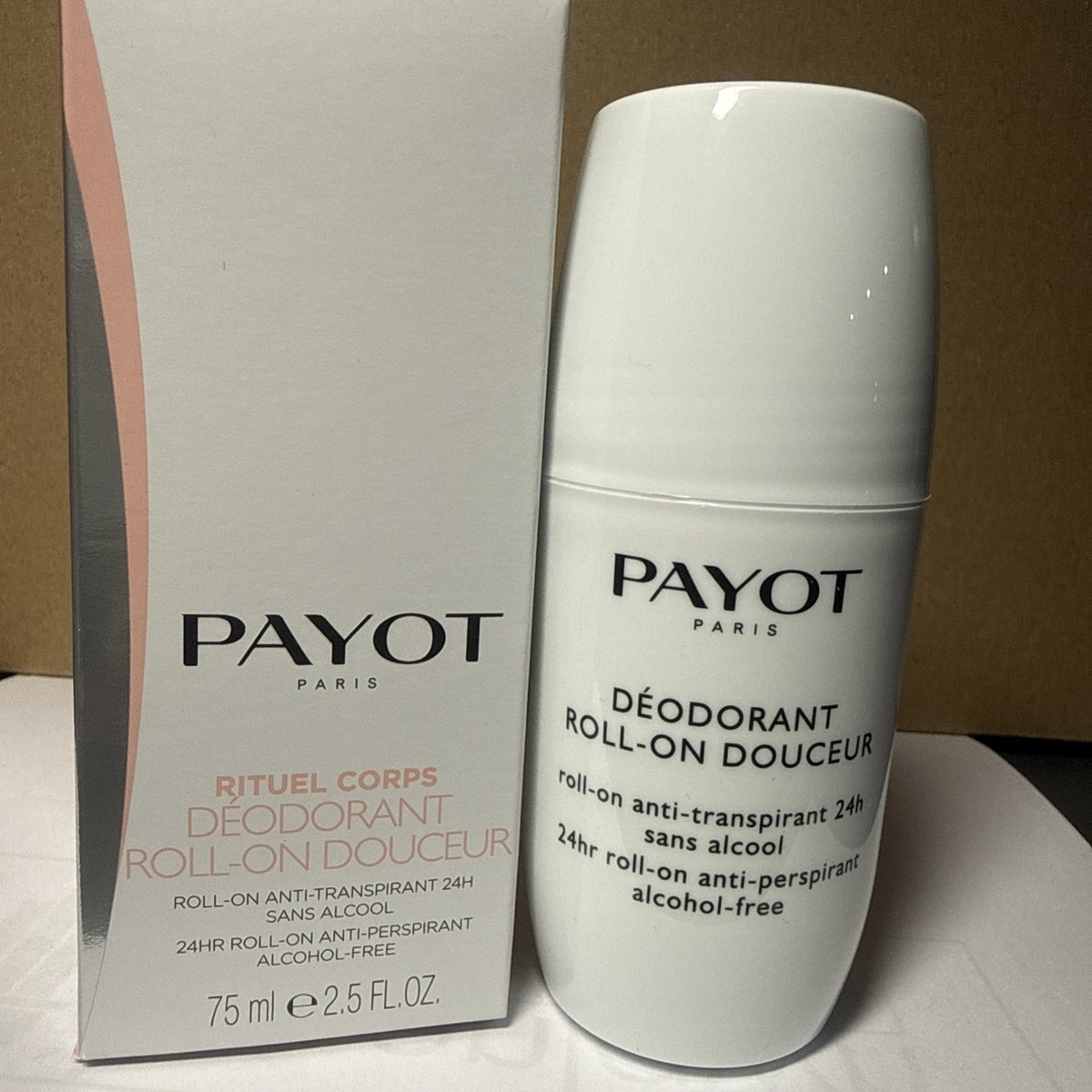 24HR Roll-On Deodorant for Men & Women - Alcohol-Free, 75ml