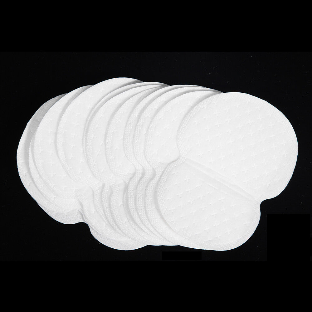 Disposable Underarm Sweat Pads Stickers - Absorbing, Stain-Free, 100 Pack