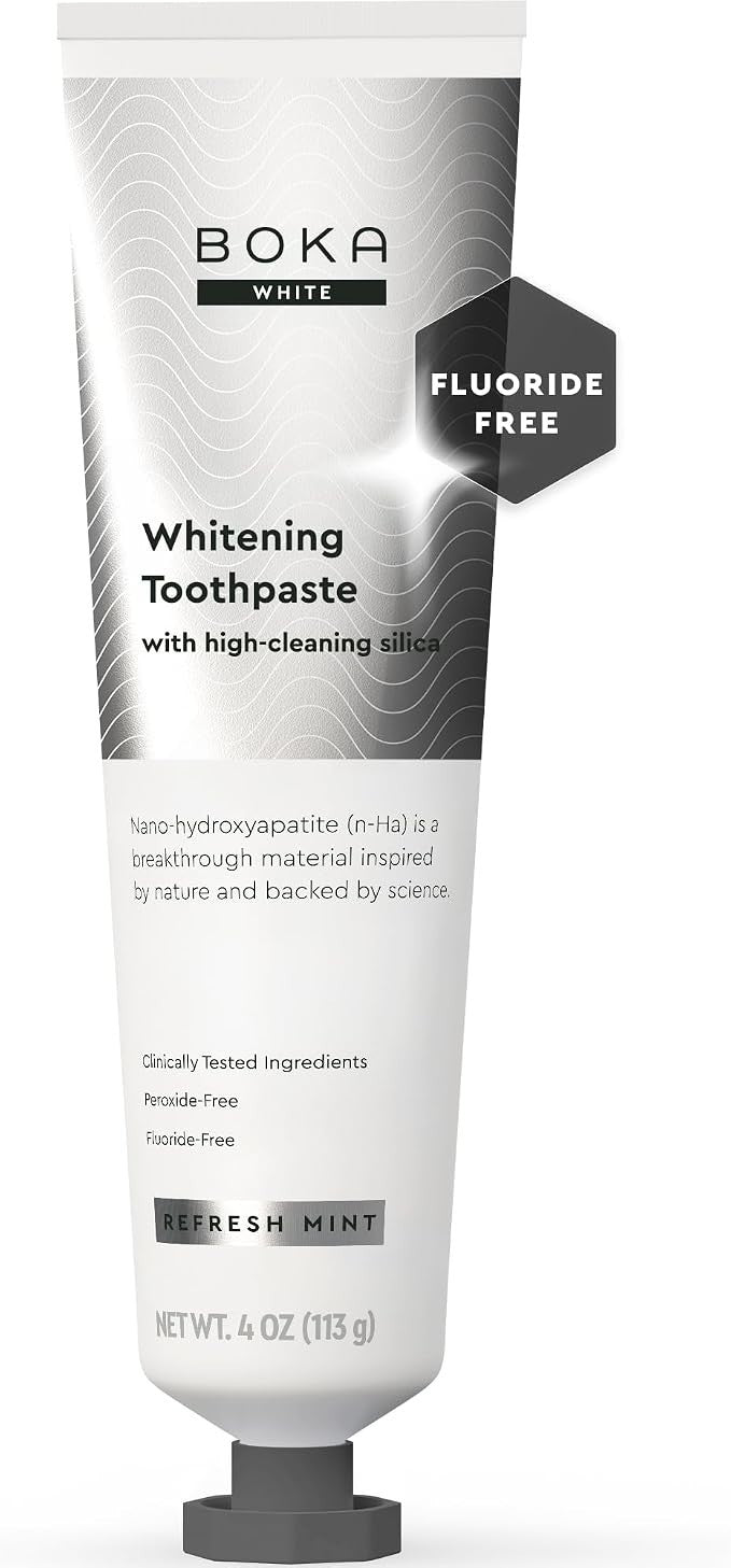 Fluoride-Free Nano Hydroxyapatite Toothpaste for Sensitive Teeth - Natural Whitening