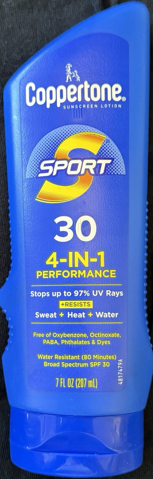 Coppertone Sport Sunscreen Lotion SPF 30 7oz - Water-Resistant UV Protection