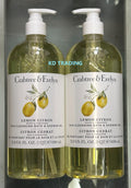 (2-Pack) Lemon Citron Body Wash - Refreshing Bath & Shower Gel 1000ml