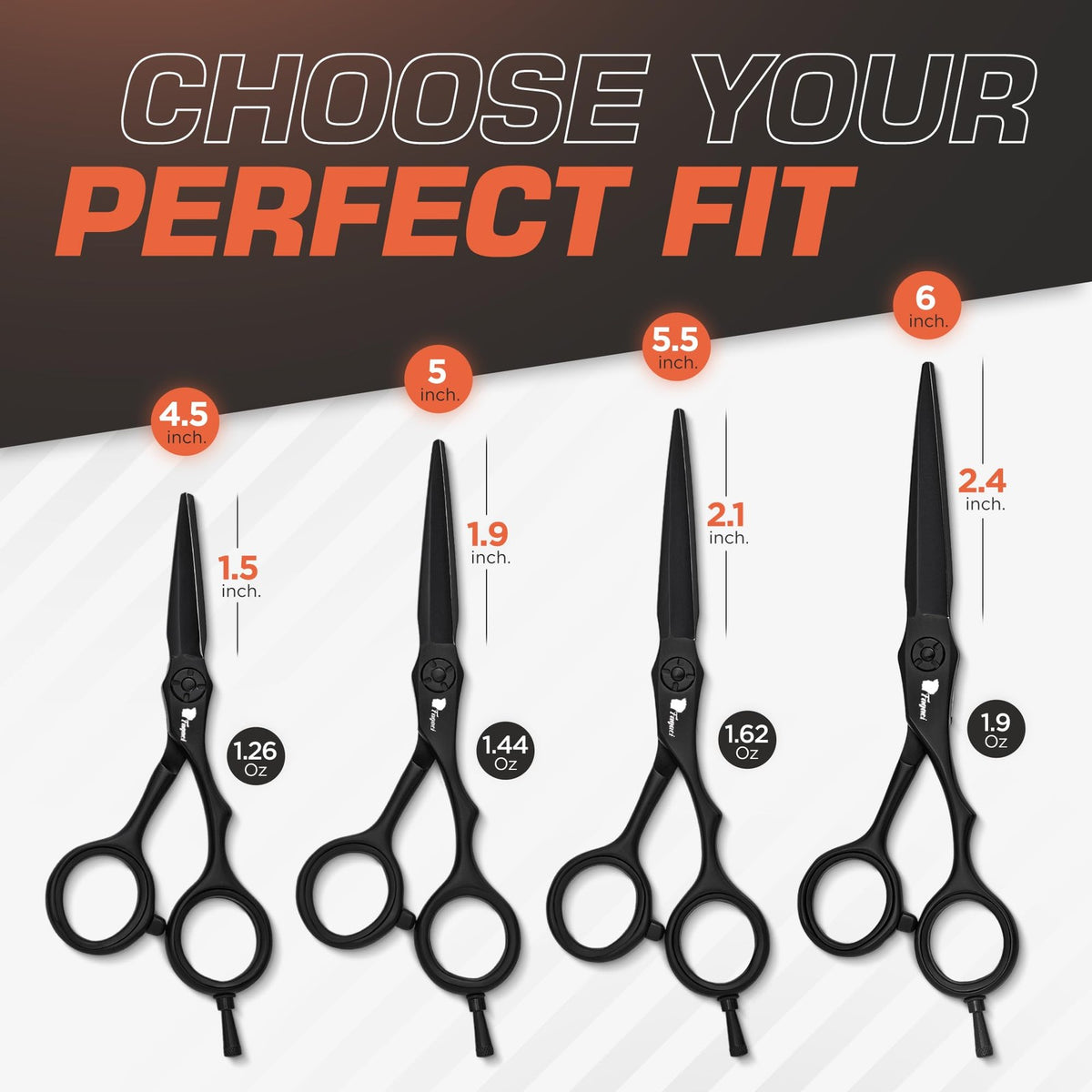Professional Hair Cutting Scissors 5.5 inch Precision Surgical Steel