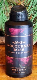 Nocturnal Rose Men's Bath & Body Set - Body Wash, Spray, Cream - Spring Collection