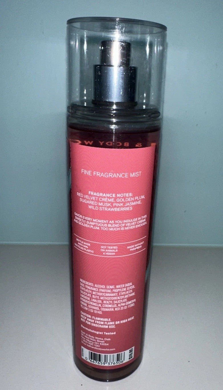 Velvet Sugar Body Mist Spray - Fine Fragrance 8 Fl Oz