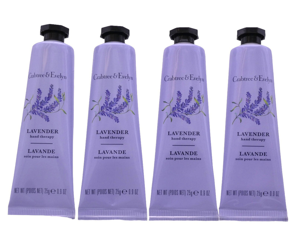 Lavender Hand Cream Set - Moisturizing Hand Therapy Lot of 4 0.9 oz Sealed