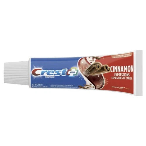 Crest Fluoride Cinnamon Toothpaste Pack of 3 – Whitens & Protects