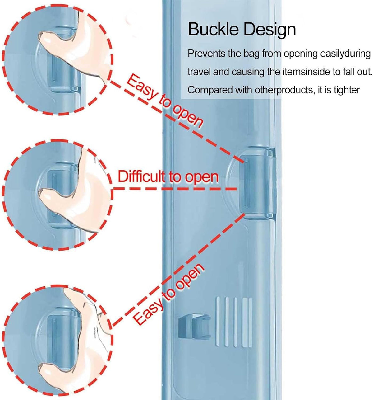 Travel Toothbrush Case 2 Pack Breathable Portable Holder for Camping & Gym