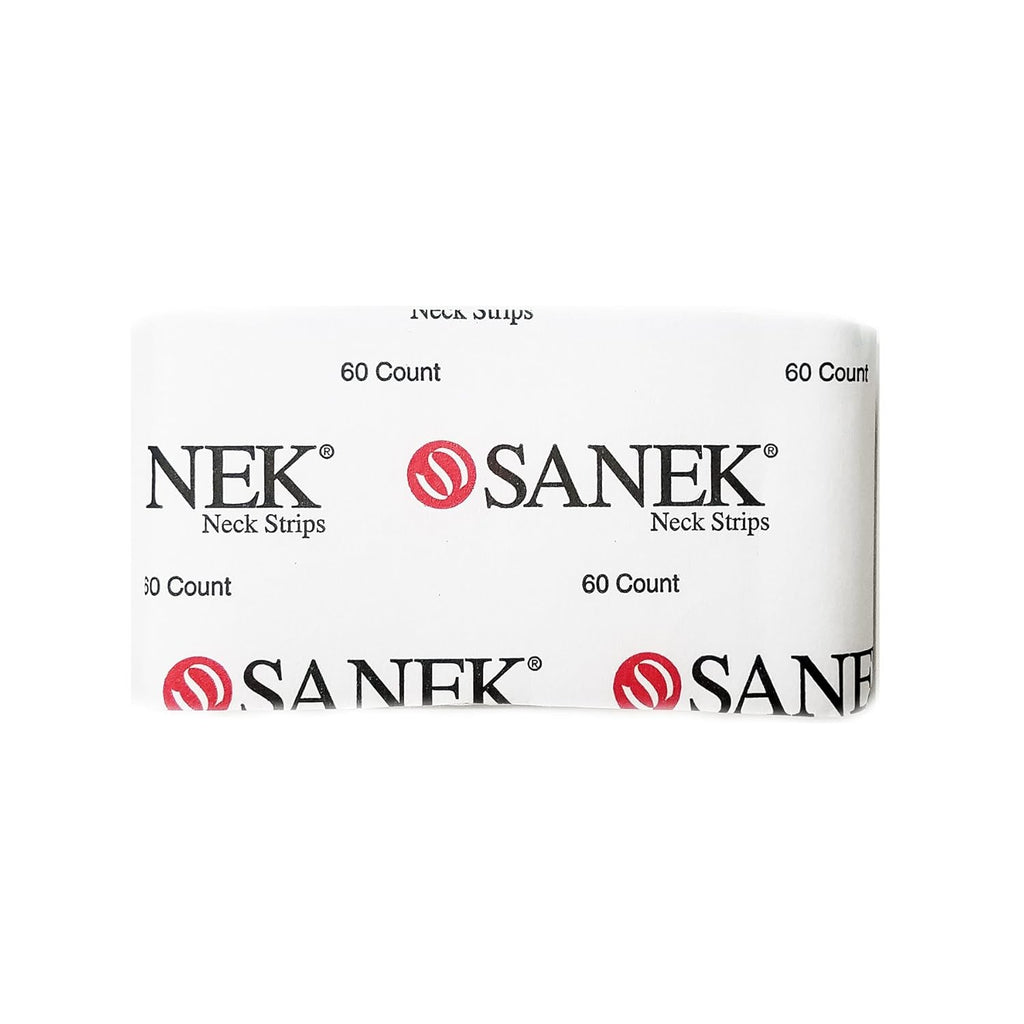 Sanek Neck Strips - Pack of 60 for Medical & Spa Use