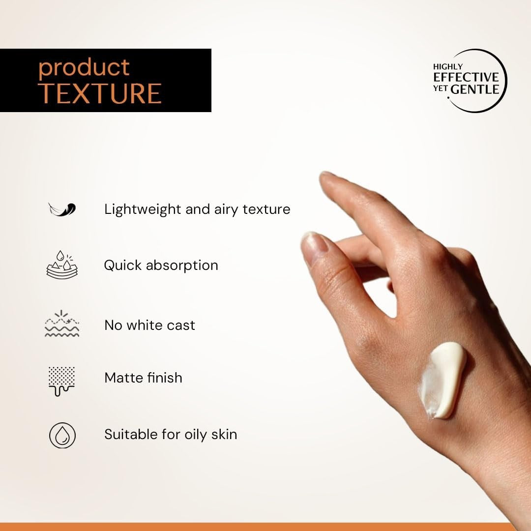 Deconstruct 5% Vitamin C Gel Sunscreen SPF 50 PA++++ for Oily Skin 50g