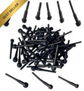 100 Pcs Barber Scissors Rubber Bumpers Replacement Stopper Silencers