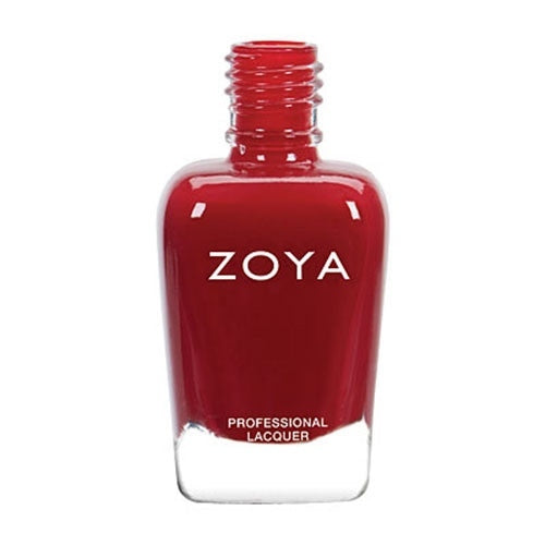 Zoya Janel Deep Red Cream Nail Polish - Focus Collection 0.5 fl oz