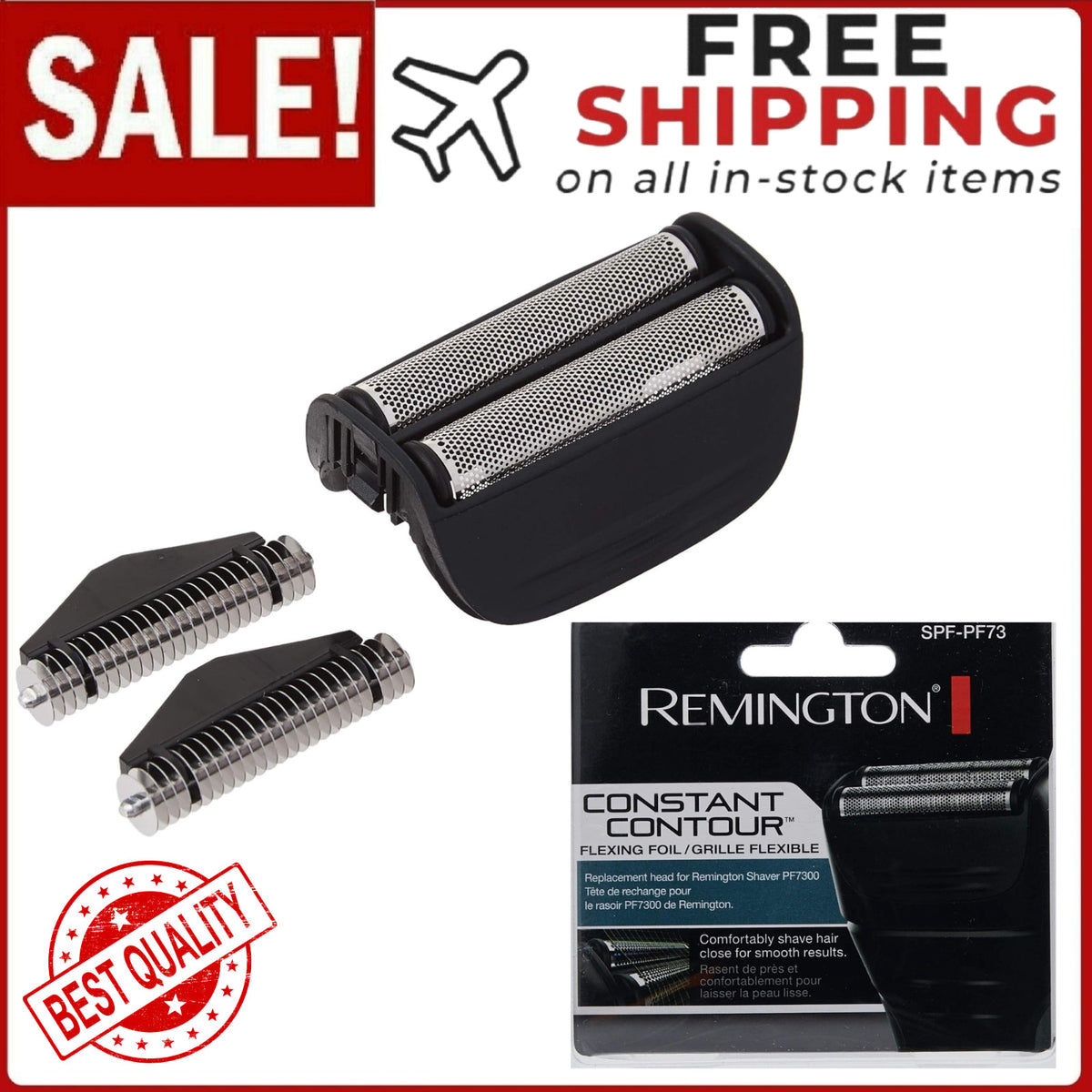 Replacement Head and Cutter Assembly for Foil Shaver Model PF7300