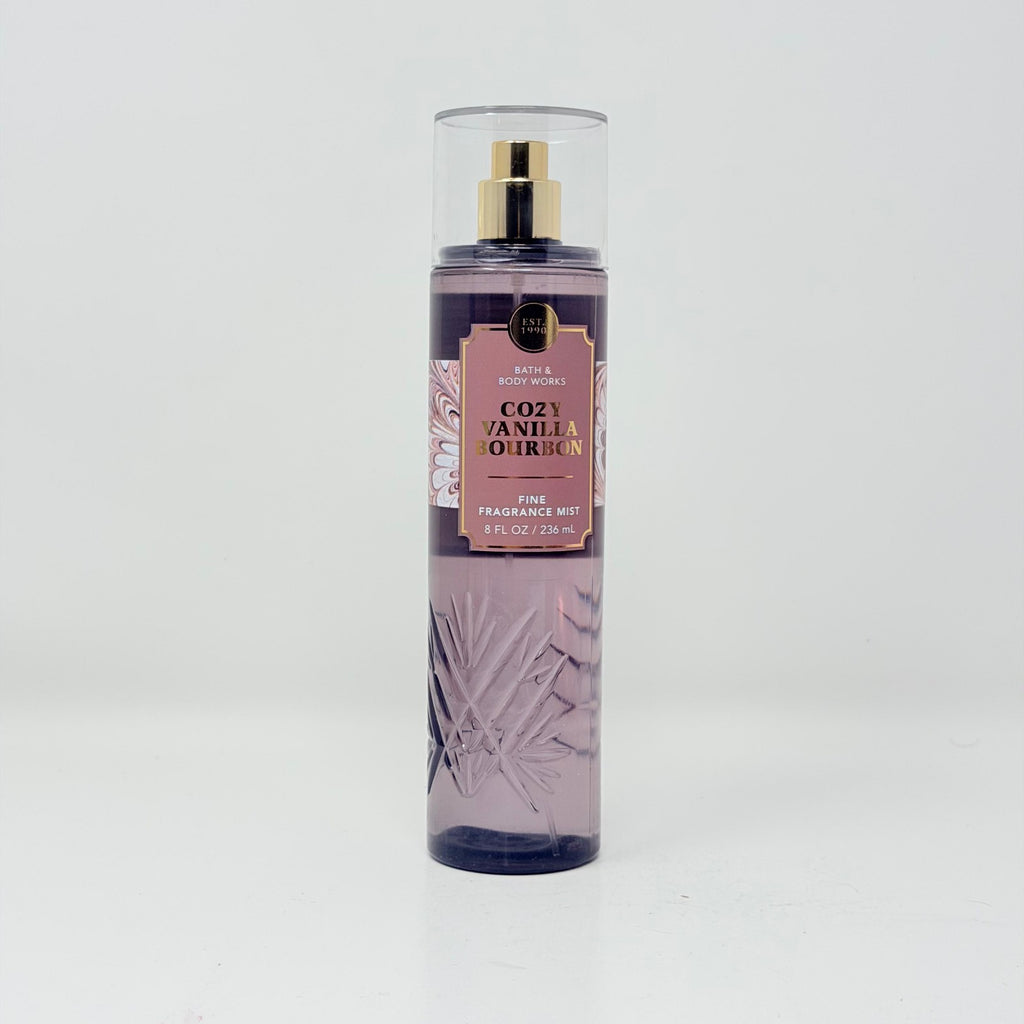 Bath & Body Works Cozy Vanilla Bourbon Fragrance Mist 8 Fl Oz