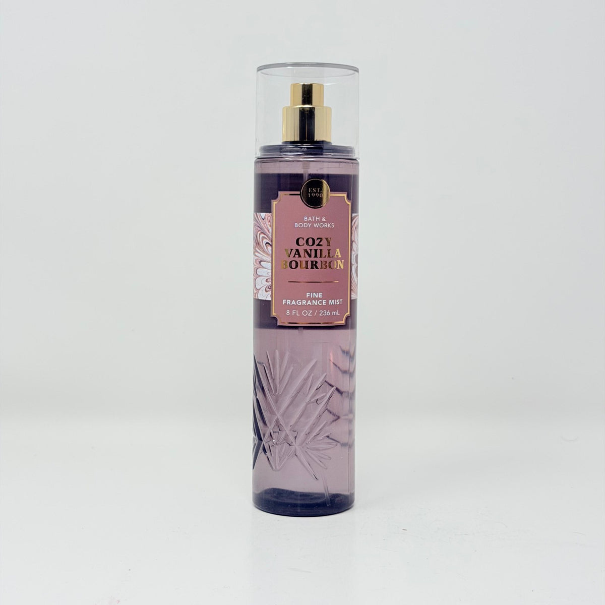 Bath & Body Works Cozy Vanilla Bourbon Fragrance Mist 8 Fl Oz
