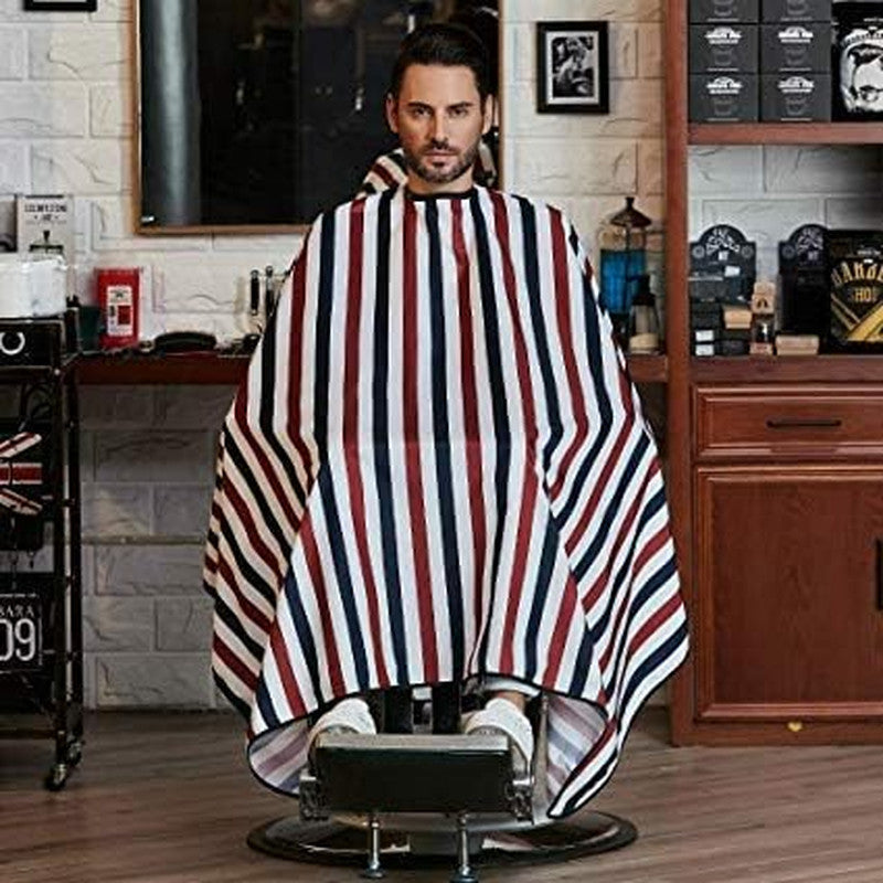 Professional Waterproof Hair Cutting Cape with Snap Closure - 50x60 Inches