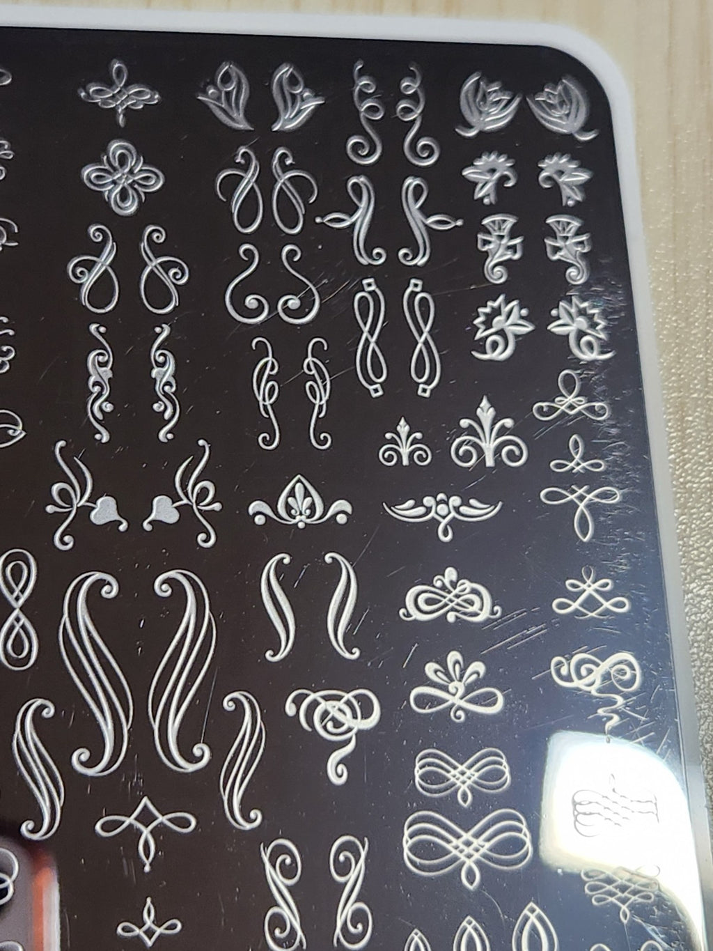 Nail Stamping Plate for Nail Art - UC Flourishes & Ornaments
