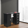 Professional Nail Art Table Station with 4 Drawers for Salons & Spa
