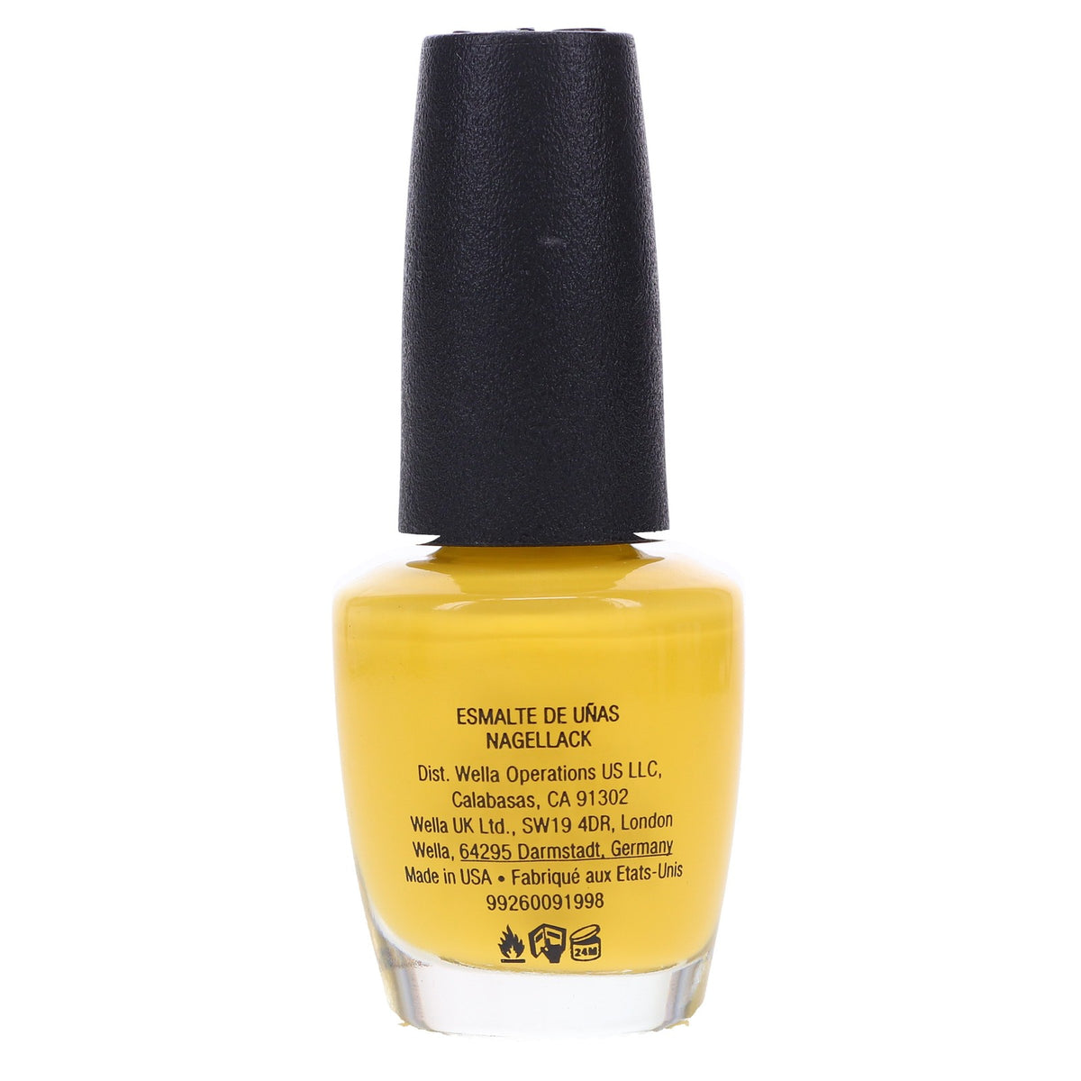 OPI Nail Lacquer I Just Can't Cope-acabana 0.5 oz Bright Yellow Polish