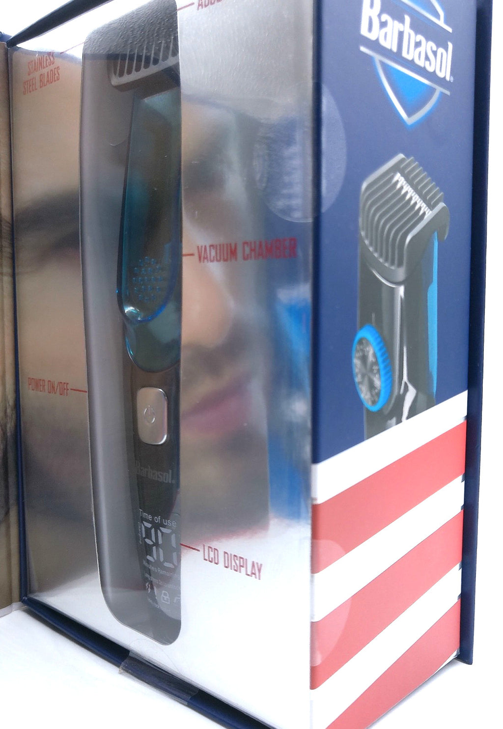 Rechargeable Vacuum Beard Trimmer - Signature Series, New