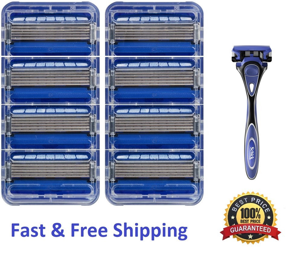 Schick Hydro5 Razor Blades Refill Cartridges - 9 Pack for Sensitive Skin