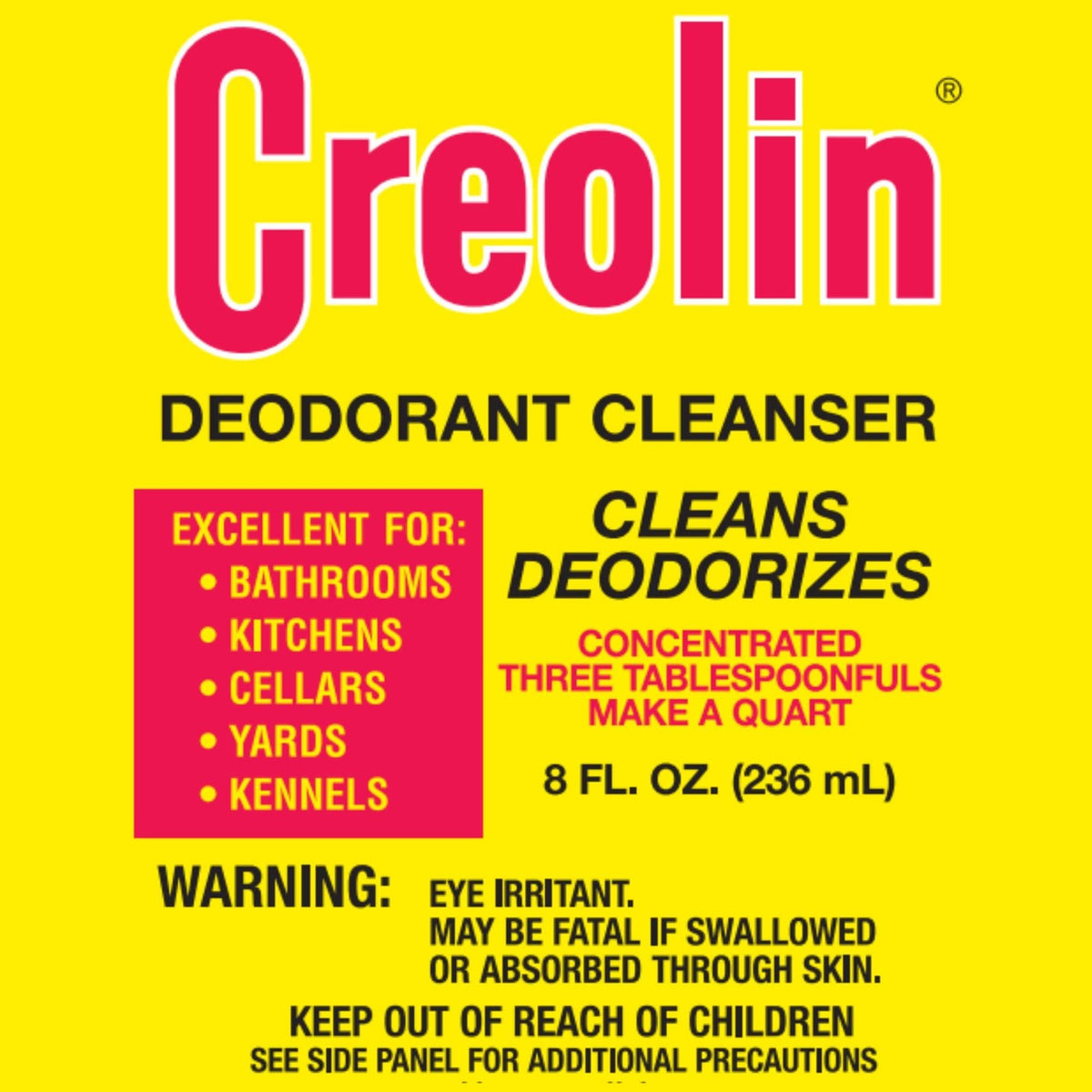 Deodorizing Multi-Purpose Cleaner - 8 Ounces Household & Kennel Use