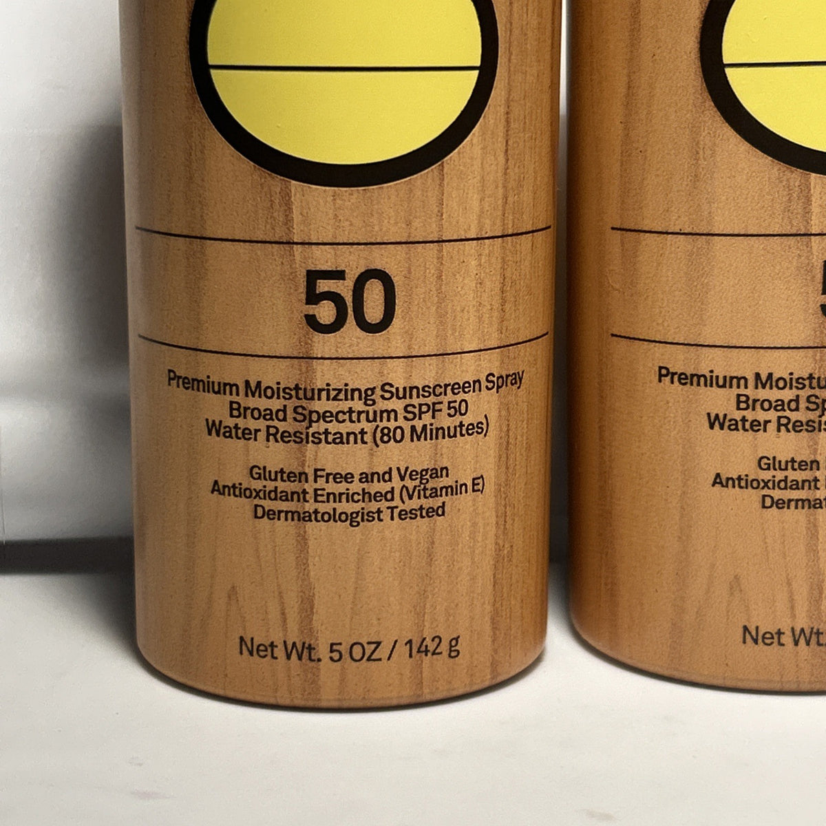 Sunscreen Spray SPF 50 Broad Spectrum Sun Protection 5oz Pack of 3