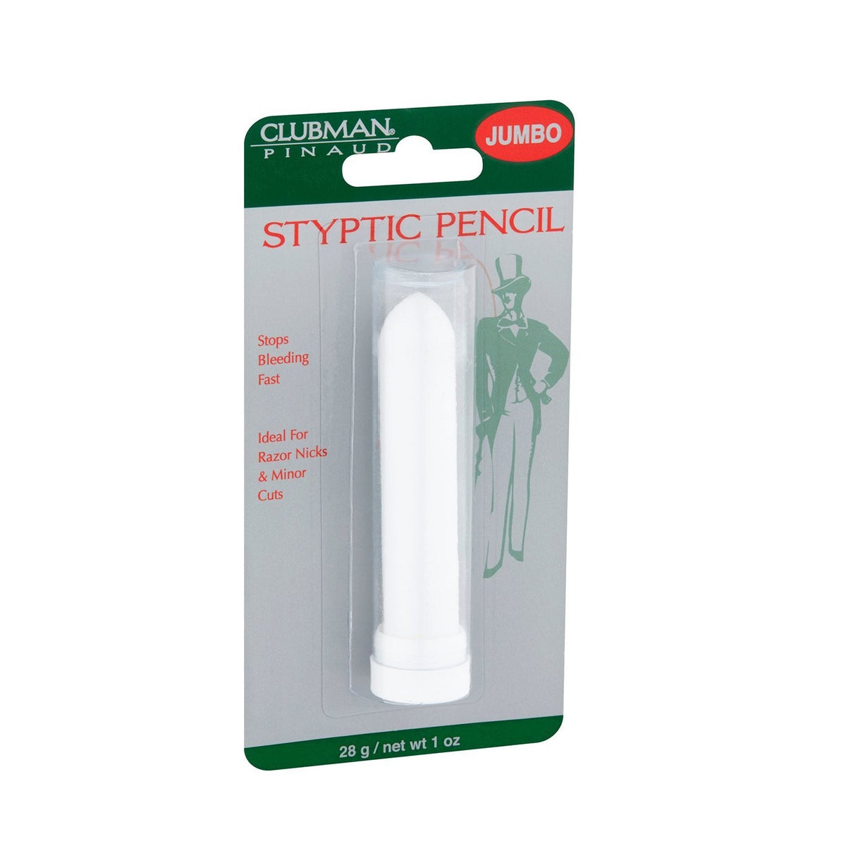 Styptic Pencil Jumbo Stops Bleeding Fast for Nicks and Minor Cuts 1 oz 2 Pack