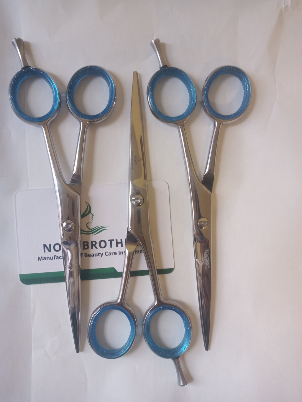Professional Hair Cutting & Thinning Scissors - 2 Pack, Razor Sharp, Ergonomic Design