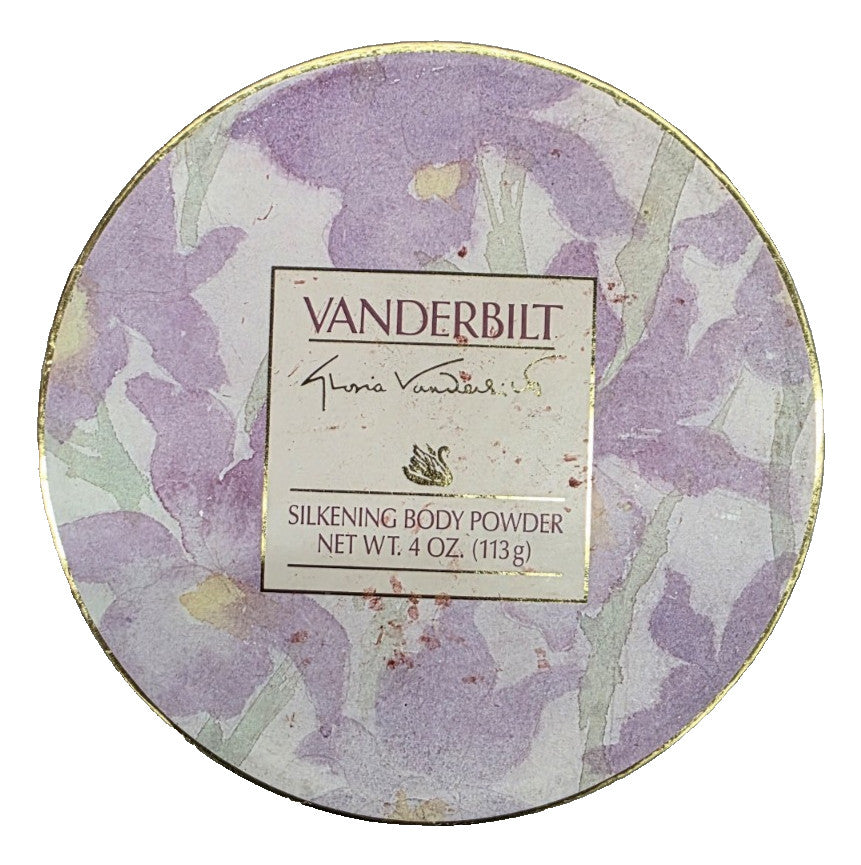 Gloria Vanderbilt Silkening Body Powder - Vintage Sealed 4 oz, 113 g