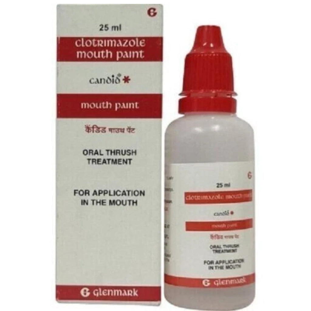 Antifungal Mouth Paint Solution 25ml for Oral Fungal Infection Treatment