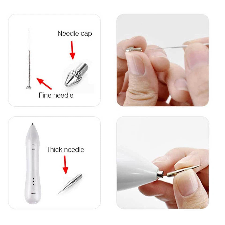 100pcs Facial Skin Cleansing Machine Replacement Accessories Set