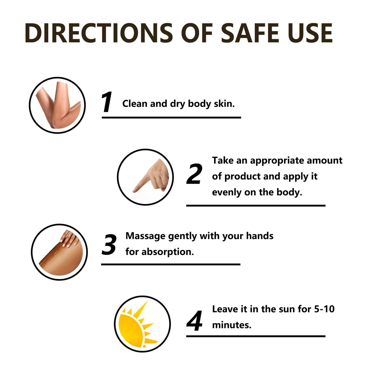 Self Tanner Lotion with Carrot & Coconut Oil - Sun Tan Accelerator & Moisturizer