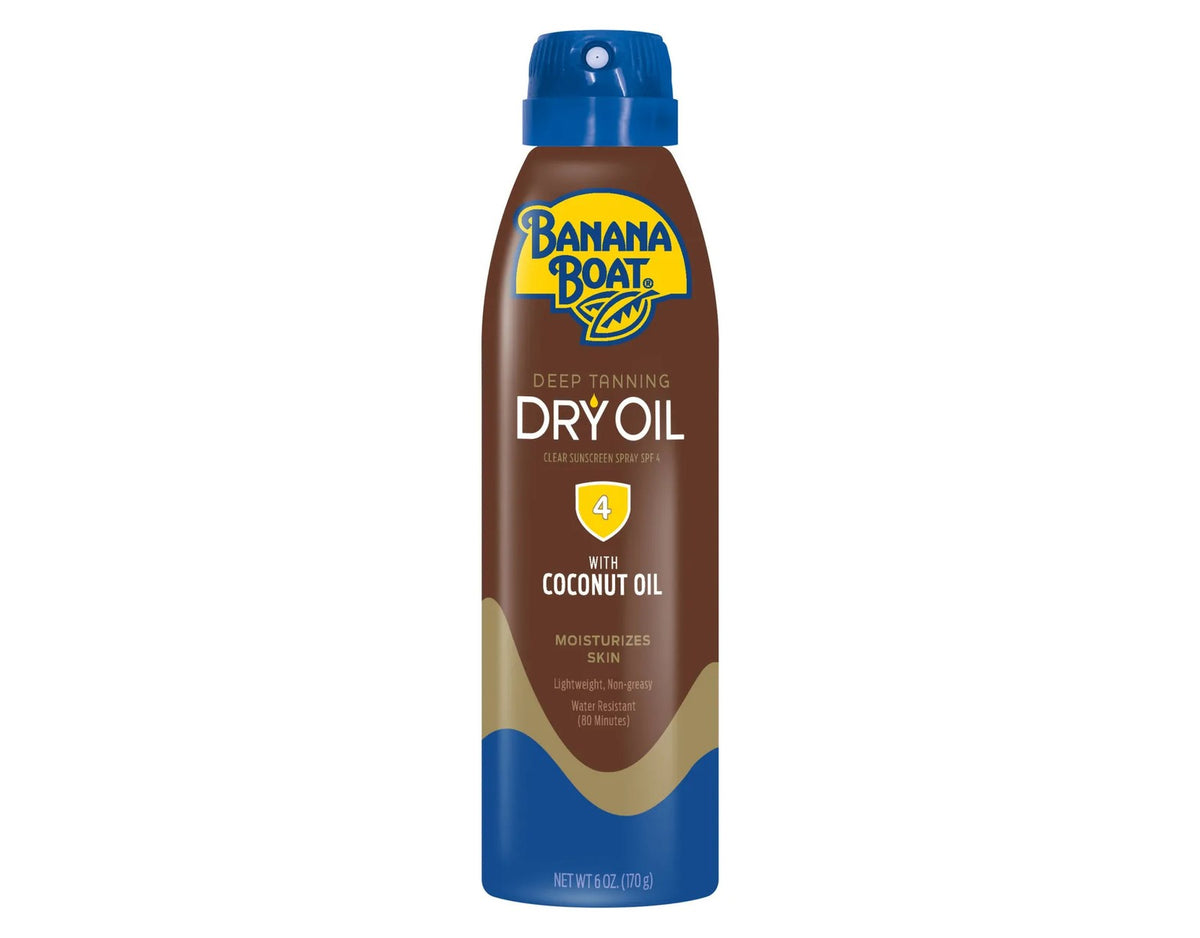 Deep Tanning Dry Oil SPF 4 - Moisturizing Sun Protection 6oz