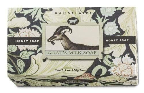 Goat’s Milk & Honey Bar Soap Gift Set - Moisturizing, Gentle, Made in USA