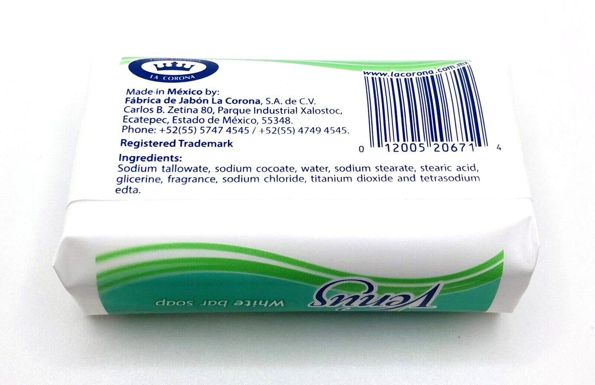 Venus White Bar Soap Pack of 10 - Moisturizing Bath & Body Cleansing