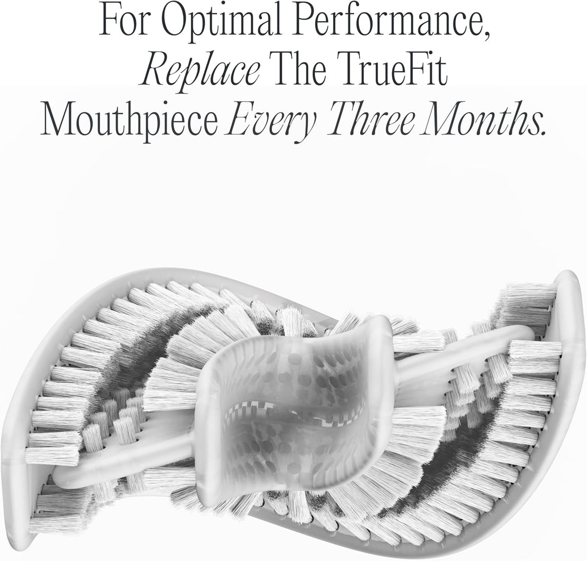 Electric Toothbrush Mouthpiece Replacement - Custom Fit for Feno Smartbrush Size 5A