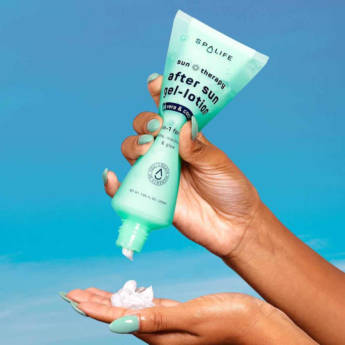 After Sun Gel Lotion - Hydrating Aloe Vera & Coconut Oil 7 fl oz