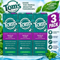 Natural Fluoride Toothpaste with Spearmint - 3 Pack, 4 oz Tubes