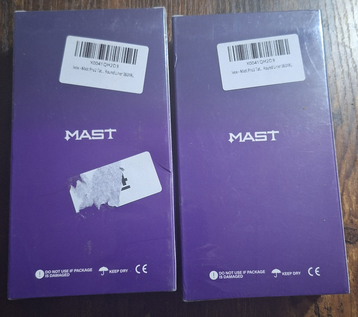 2-Pack Tattoo Cartridges 0.20mm Taper 5mm Mast Pro2 0601RL
