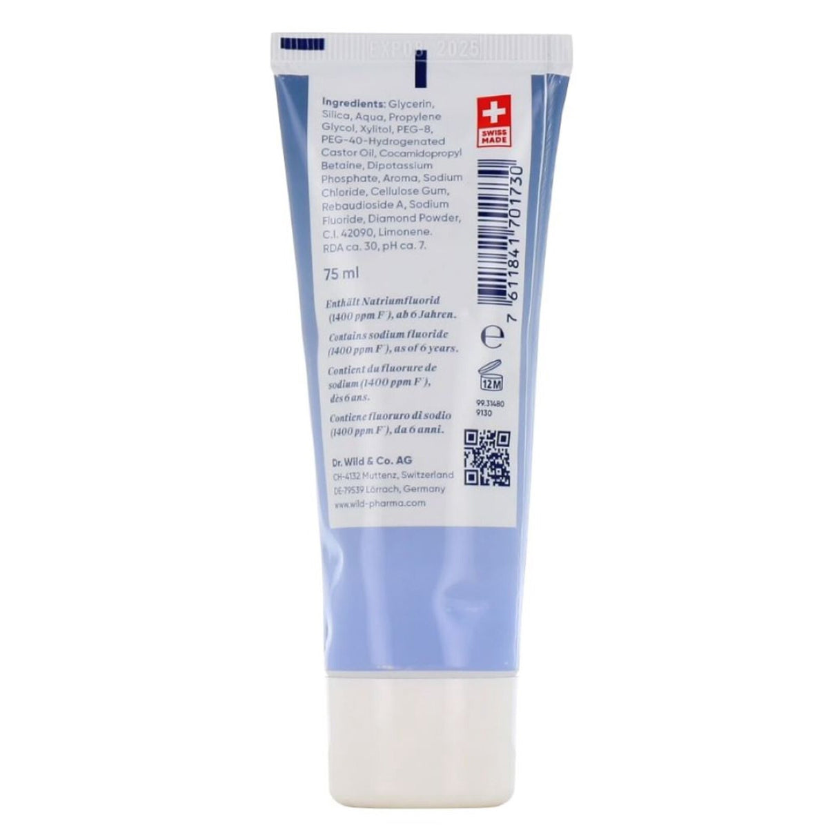 Whitening Toothpaste 2 Pack - Gentle Enamel Care, Sensitive Teeth Safe