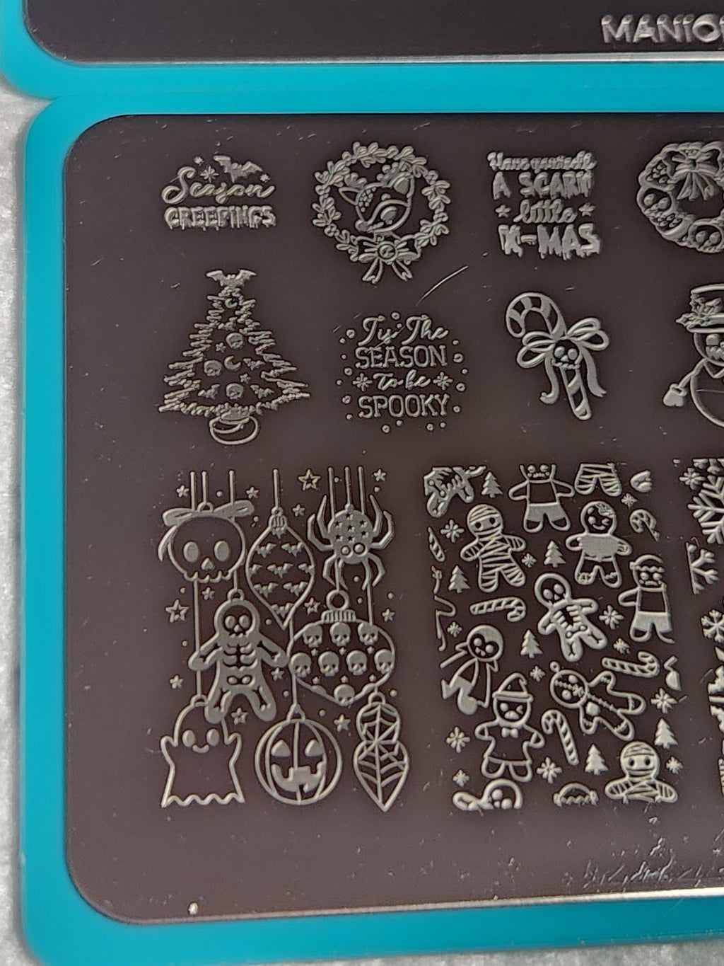 Maniology Nail Stamping Plate Set MXM091 & MXM092 - Nail Art Tools