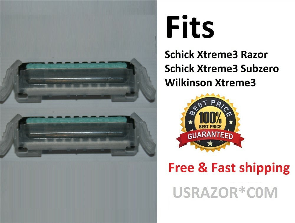 20 Pack Razor Blades Refills for Xtreme3 & Sub Zero Shaving Razors