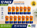12 Pack SPF 30 Sunscreen Lotion - Broad Spectrum UVA/UVB Water-Resistant