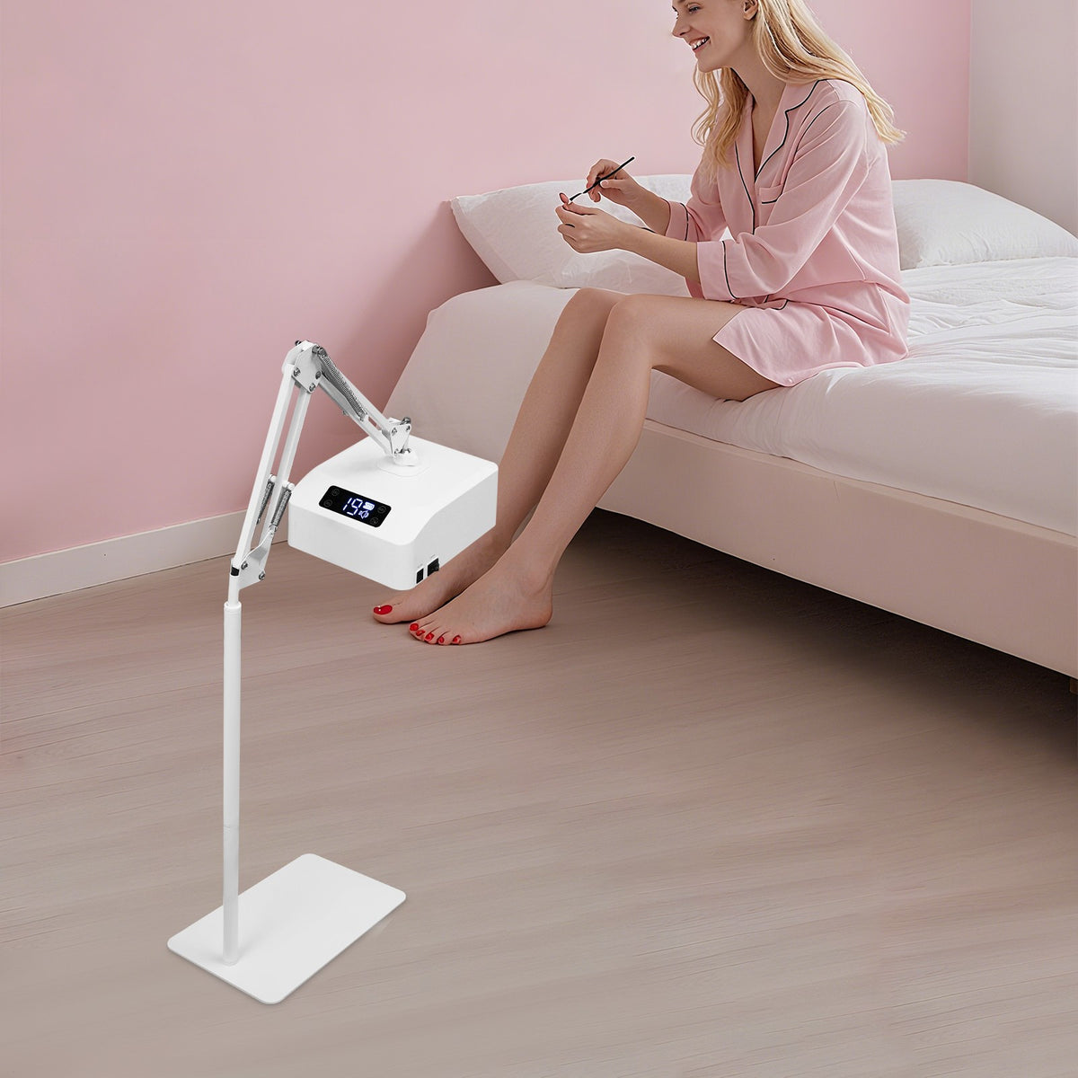12.6V UV Nail Curing Lamp with Stand - Pedicure & Foot Care Light