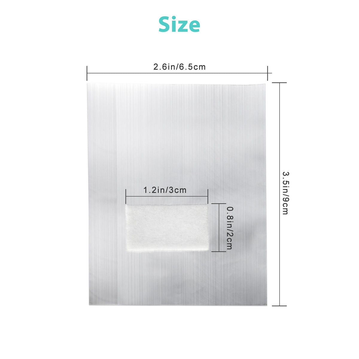 500PCS Nail Foil Wraps for Gel Polish Removal with Cotton Pads