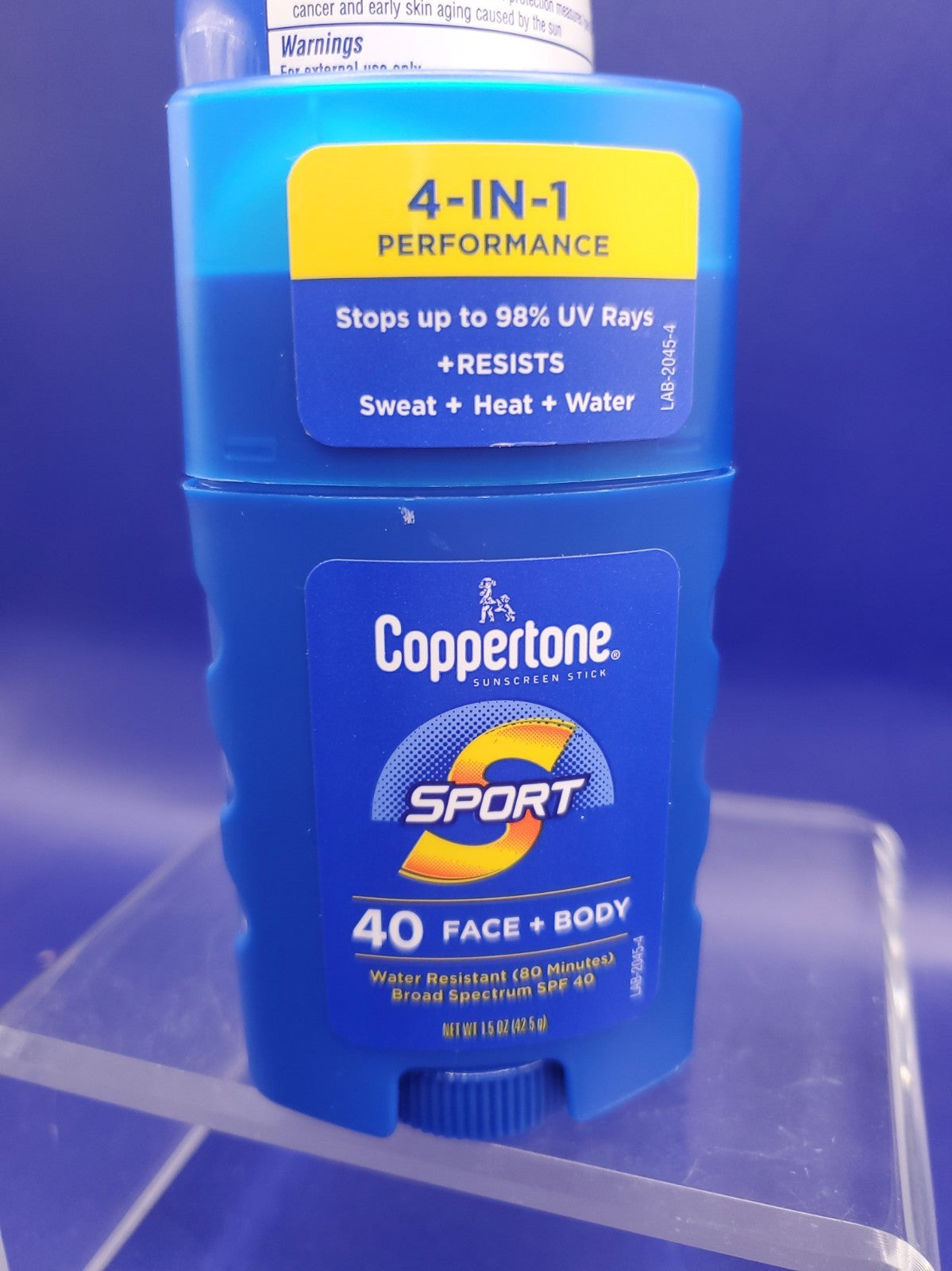 SPF40 Sunscreen Spray & Stick Pack for Face & Body - Water-Resistant SPF 40